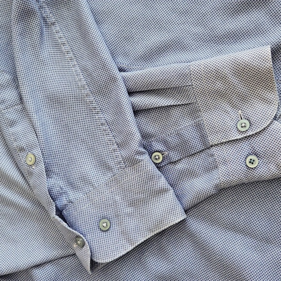 Black Label By Ruffini Button Down Shirt Slim Fit Medium Vintage - Picture 3 of 8